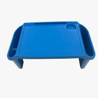 Bandeja Mesa Colo Apoio Comer Refeição Cama Suporte Notebook Azul - 2