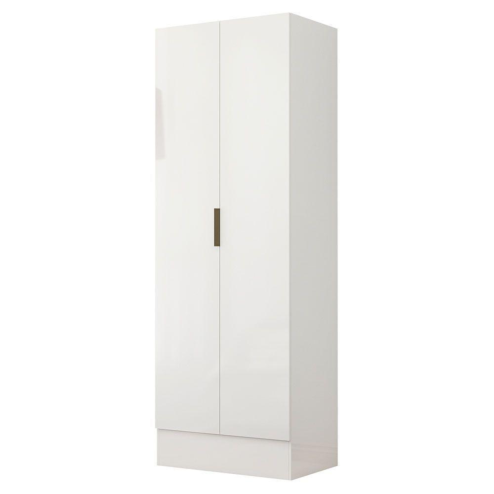 Sapateira Tokio 2 Portas 5 Prateleiras Carioca Móveis Branco - 1