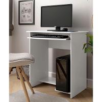 Mesa Escrivaninha Para Computador Prática 65cm Ej Móveis Branco - 2