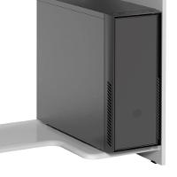 Mesa Escrivaninha Para Computador Prática 65cm Ej Móveis Branco - 5