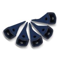 Jogo Dente Conha Traseira Retro Case 580l 580m D51750 5un - 2