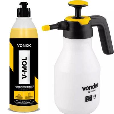 Pulverizador Manual 2l C- Snow Foam Vonder + Shampoo Vmol