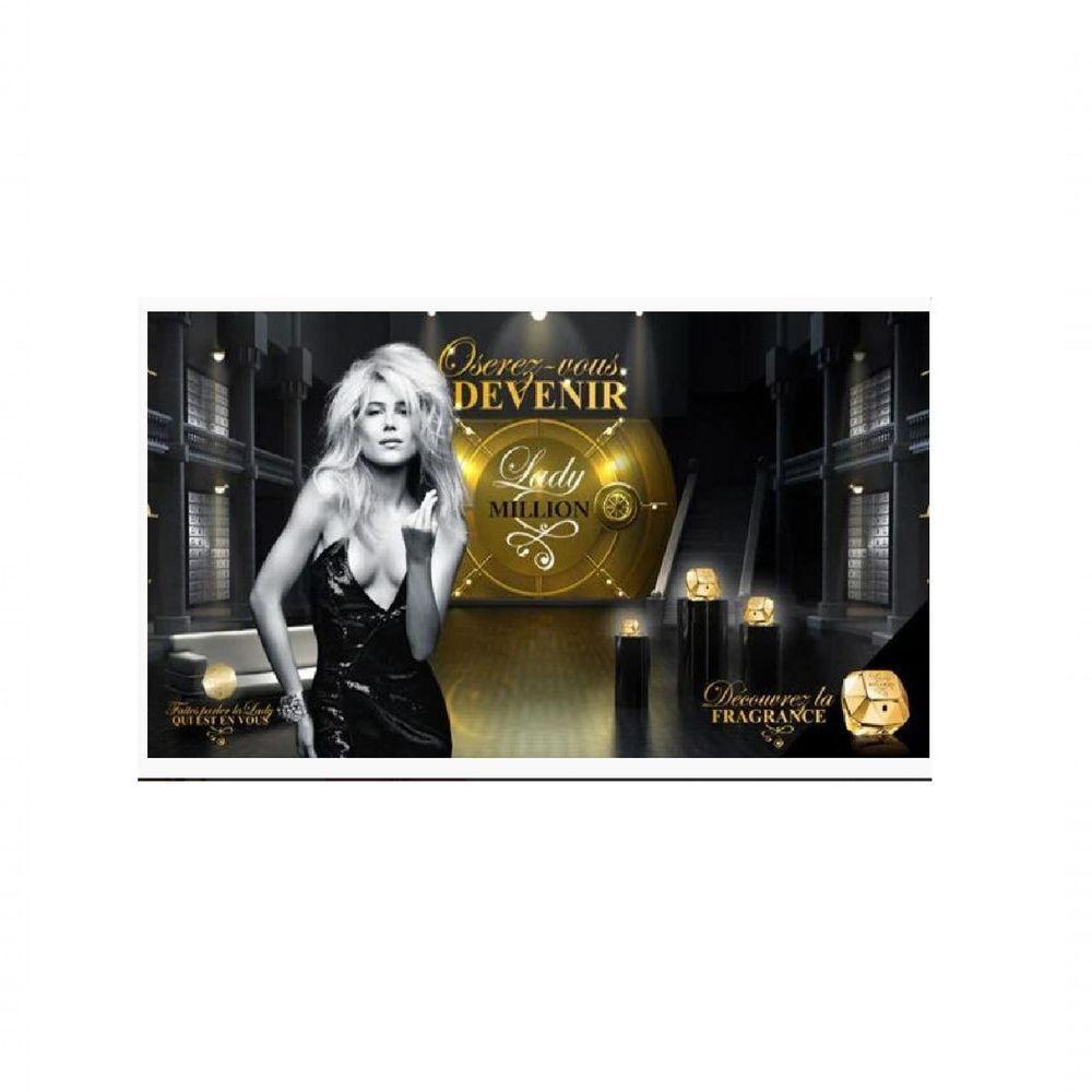 Paco Rabanne Lady Million Edp | Perfume Feminino 80ml - 4