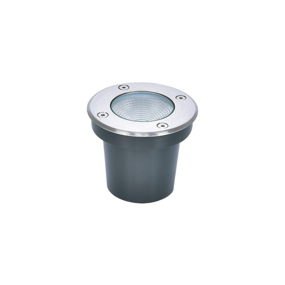 Embutido De Solo Led Astraled Es-6913 Felis 10w Bivolt Prata 3000k Luz Amarela 3000k Luz Amarela Es-6913 - 1