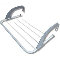 Varal Portátil Portas Janela Seca Roupa Apartamento Prático - 1