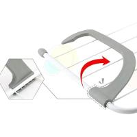 Varal Portátil Portas Janela Seca Roupa Apartamento Prático - 6