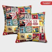 Kit 2 Capas De Almofadas Las Vegas 45x45cm Cama Inbox - 5