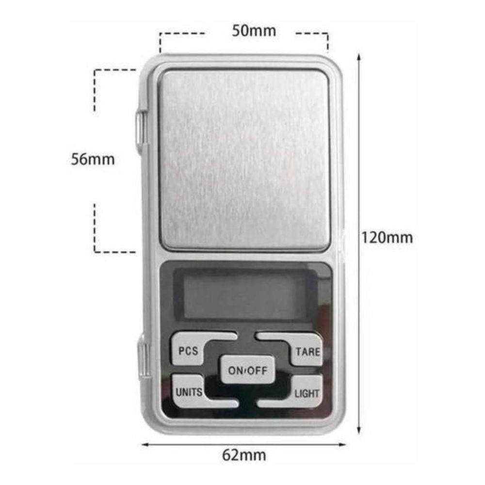 Mini Balança Digital Bolso Alta Precisão 0,1g A 500g Bm-a07 - 3