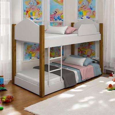 Mini Cama Casinha Rebeca Branco