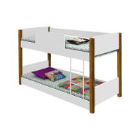 Beliche Montessoriana Com Colchão Melissa Branco E Mel - 3