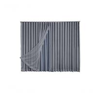 Cortina Blackout Com Voil 2,80x2,30 Para Trilho Suíço avelã