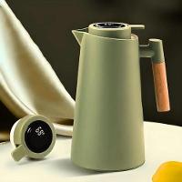 Garrafa Térmica Com Termômetro 1l - Verde Claro - 3