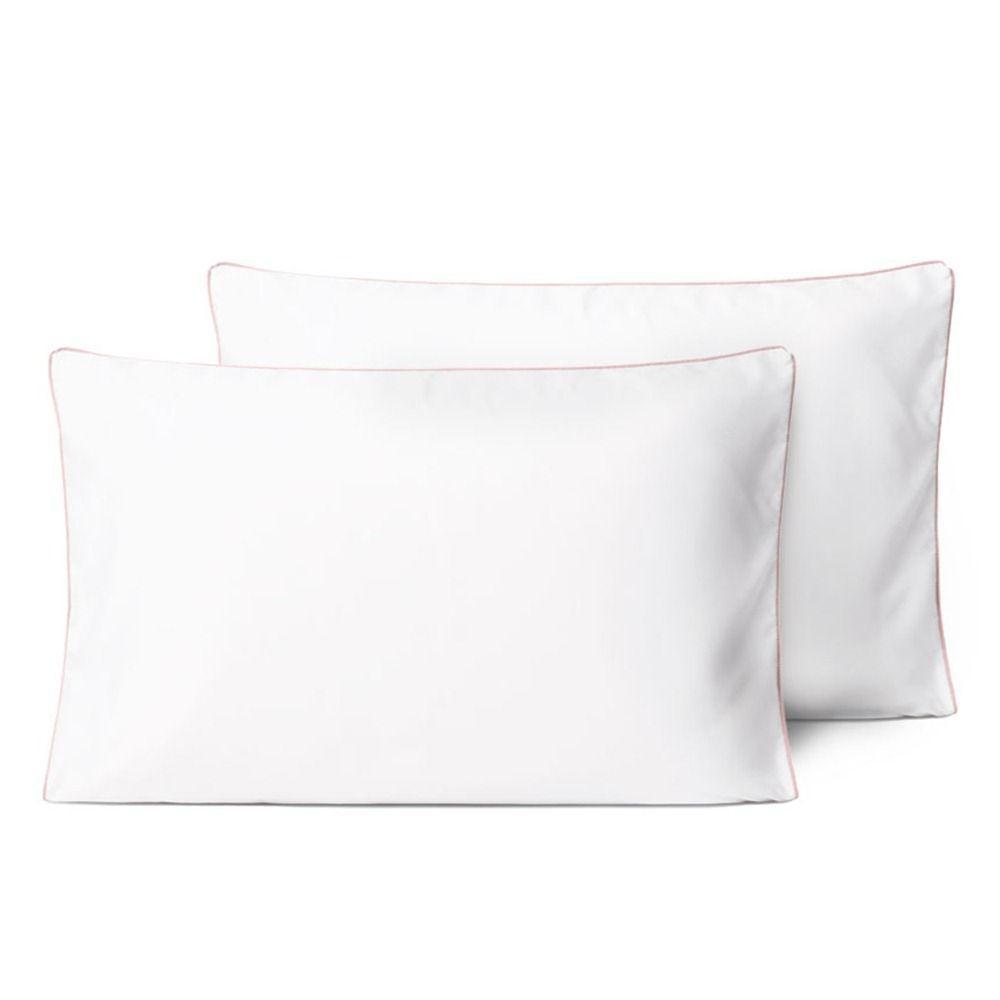 Kit Fronhas Linea Percal 200 Fios 50cm X 70cm 2 Peças - Rose - 1