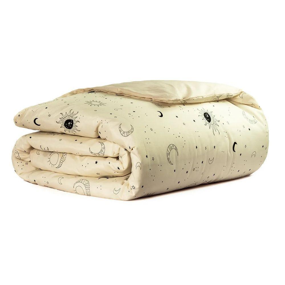Capa Duvet Para Edredom King Essencialle Com Ziper 1 Peça - Sol E Lua - 1