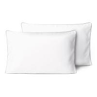 Kit Fronhas Linea Percal 200 Fios 50cm X 70cm 2 Peças - Cinza - 1