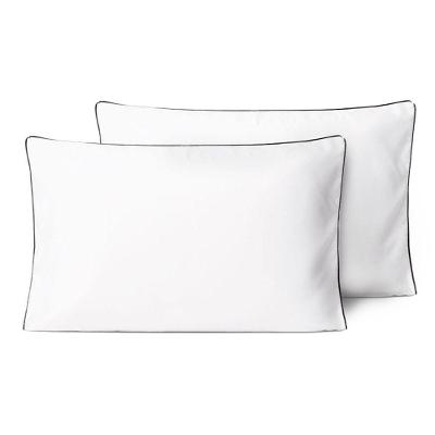 Kit Fronhas Linea Percal 200 Fios 50cm X 70cm 2 Peças - Preto
