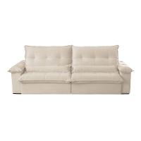 Sofá Vega 02 Módulos De 80cm Br 25cm Meu Sofá Online A294 Linho Creme - 3