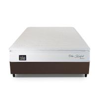 Conjunto Box Casal Hellen Orto Konfort Espuma D33 Pillow Top Branco - 7