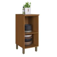 Balcão Indekes Imperial 1 Porta 40cm C/ Tampo Freijo/camurça - 2