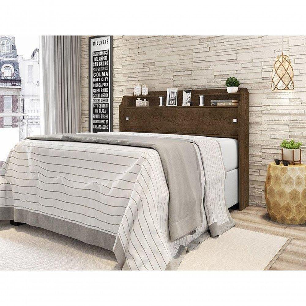 Cabeceira Box Queen 1,58cm Elisa Malbec Framar Móveis - 1