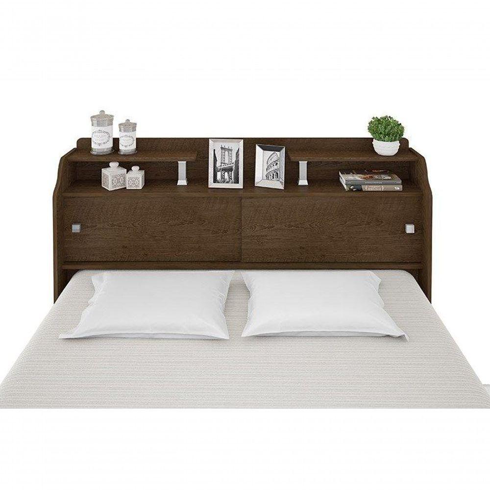 Cabeceira Box Queen 1,58cm Elisa Malbec Framar Móveis - 5