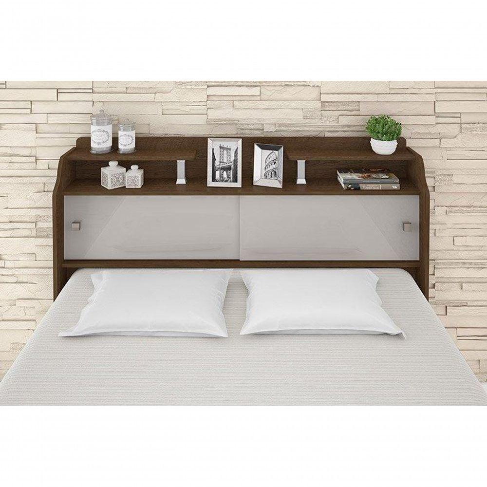 Cabeceira Box Queen 1,58cm Elisa Malbec Framar Móveis - 10