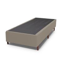 Base Box Queen Size Prince Sued 0,79x1,97x0,32 Bege - 1