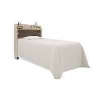 Cabeceira Box Solteiro 0,88cm Elisa Amarula Ou Amarula Chocolate Framar Móveis - 5