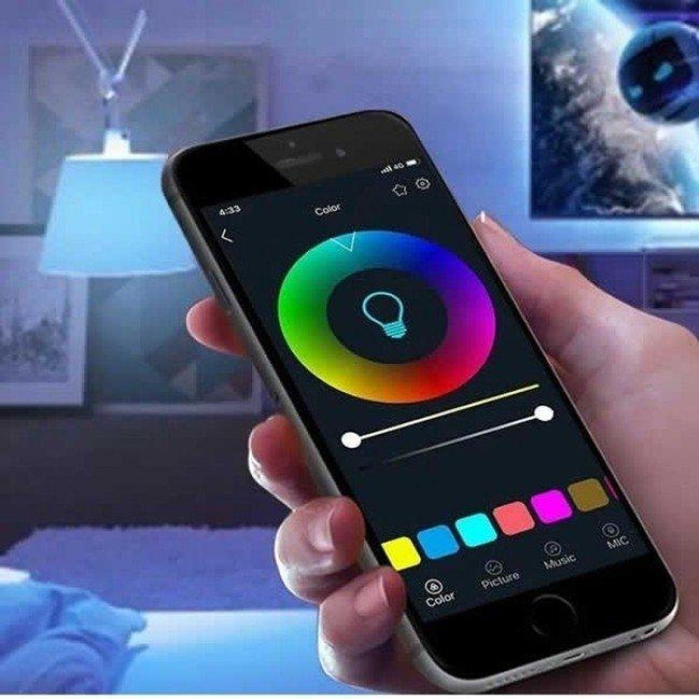 Lâmpada Led Smart Wi-fi 10w+3w Novadigital - 2