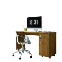 Escrivaninha Office Malta Com 1 Porta E 1 Gaveta Freijo Lukaliam - 2