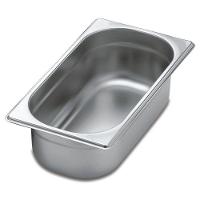Kit 3 Cubas Gastronomica Inox Gn 1/3 X 100mm (325x176mm) - Brasinox - 2