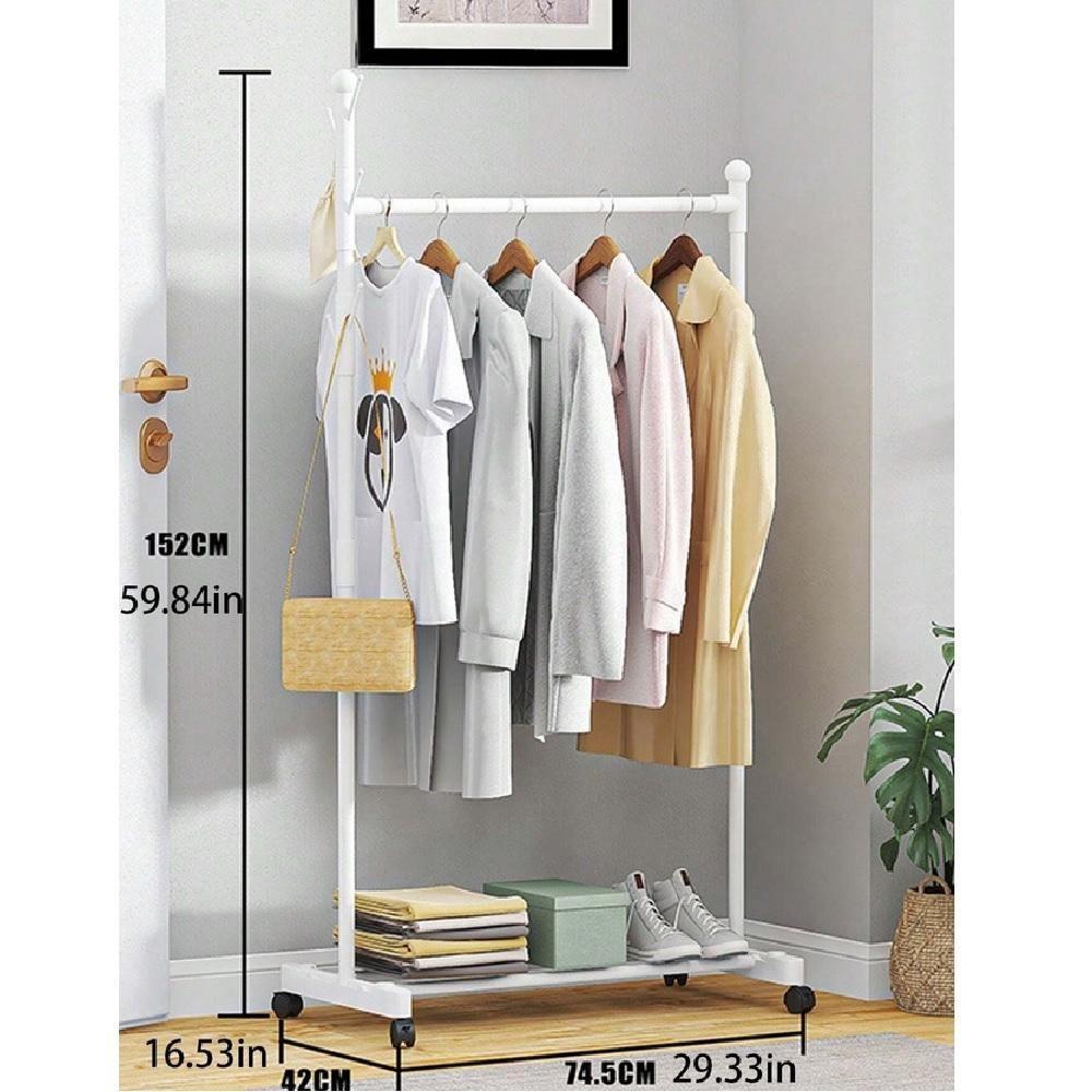 Organizador Multiuso Para Guarda-roupa Cabideiro E Sapateira Prático Resistente E Compacto - 6