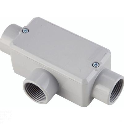 Condulete Fixo 1" Tipo "t" - Com Tampa / Rosca Bsp / Com Pintura Eletrostática A Pó Tramontina
