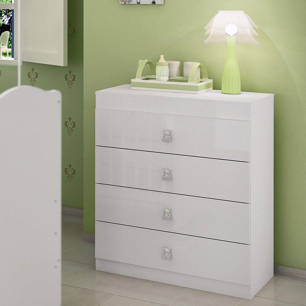 Cômoda Infantil Satriani Flex 3 Cores Em 1 - 1