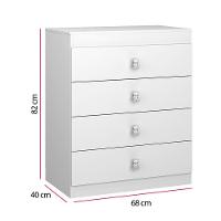 Cômoda Infantil Satriani Flex 3 Cores Em 1 - 2