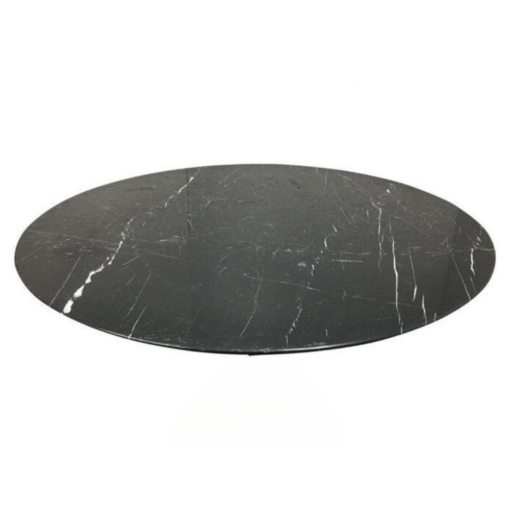 Mesa De Jantar Tulipa Saarinen Redonda 150 Cm Mármore Nero - 5