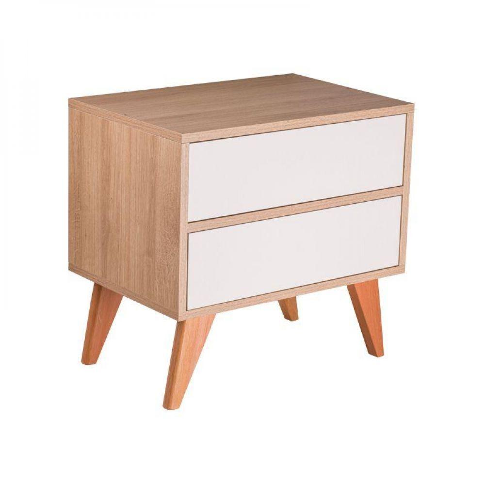 Sapateira Retrô Vicenza Carvalho E Branco 60 X 40cm - 4