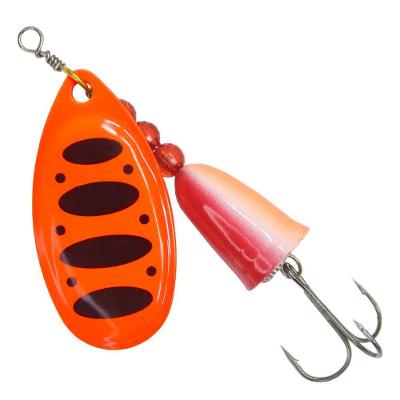 Kit 8 Iscas Artificiais Giratórias Spinner Colher De Metal 12g