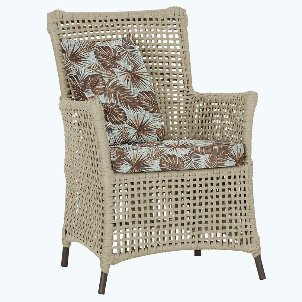 Poltrona Igapó Alumínio Pintura Marrom Corda Náutica E6 Rami - 1