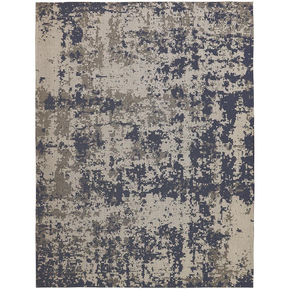 Tapete P/ Sala Serido B2694 L.grey/navy 2,30x3,00 São Carlos - 1