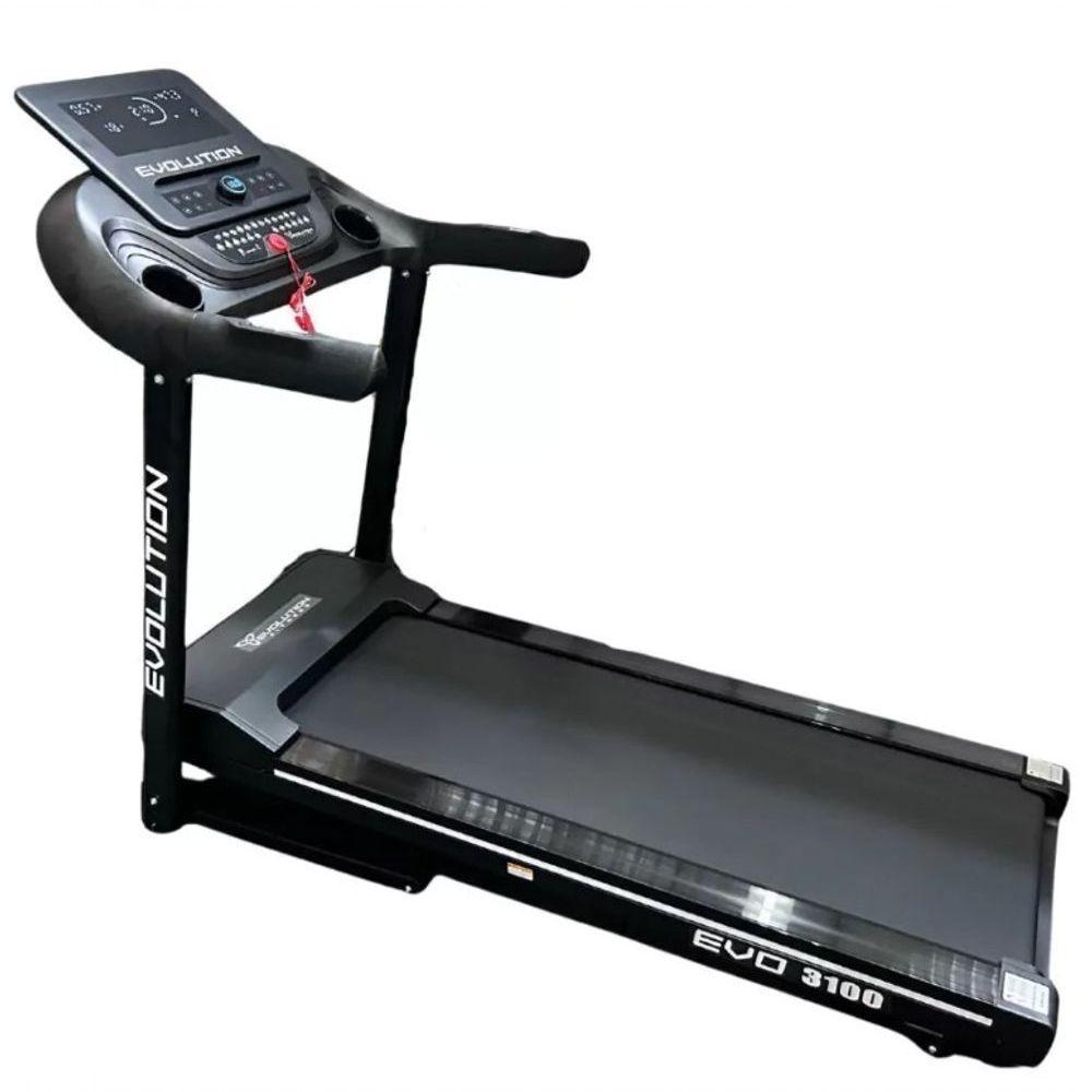 Esteira Elétrica Evolution Fitness Evo 3100 Preto 220V - 1