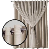 Cortina Sala E Quarto 8,50x2,30 Tecido Blackout Ana Palha - 3