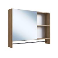 Armario Para Banheiro 01 Porta Com Espelho 80cm Proddy Mel Mel - 1