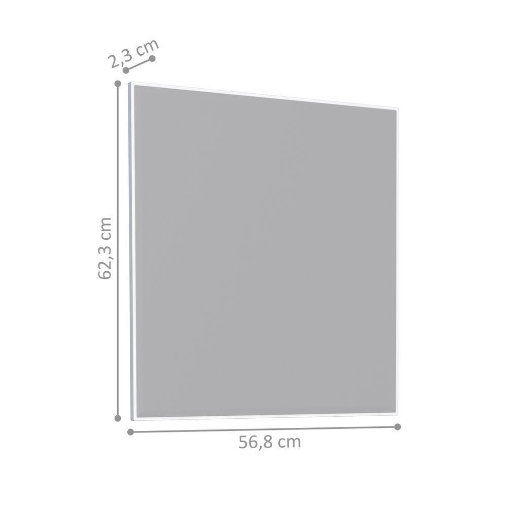 Espelheira Em Aço De Banheiro Aguanil Branco - 3