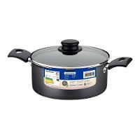 Panela Caçarola Tramontina Turim Antiaderente Chumbo 24 Cm 4,9 L Starflon Max Tramontina - 3