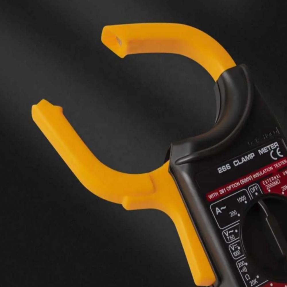 Alicate Amperímetro Digital Profissional 750v 20a 200a Com Estojo E Função Hold Multímetro Para Medições Precisas - 3