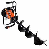 Perfurador De Solo A Gasolina 2t 52cc 2,5hp Com Broca 80x20cm Vulcan Trent Vps520 - 1