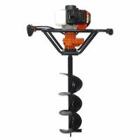 Perfurador De Solo A Gasolina 2t 52cc 2,5hp Com Broca 80x20cm Vulcan Trent Vps520