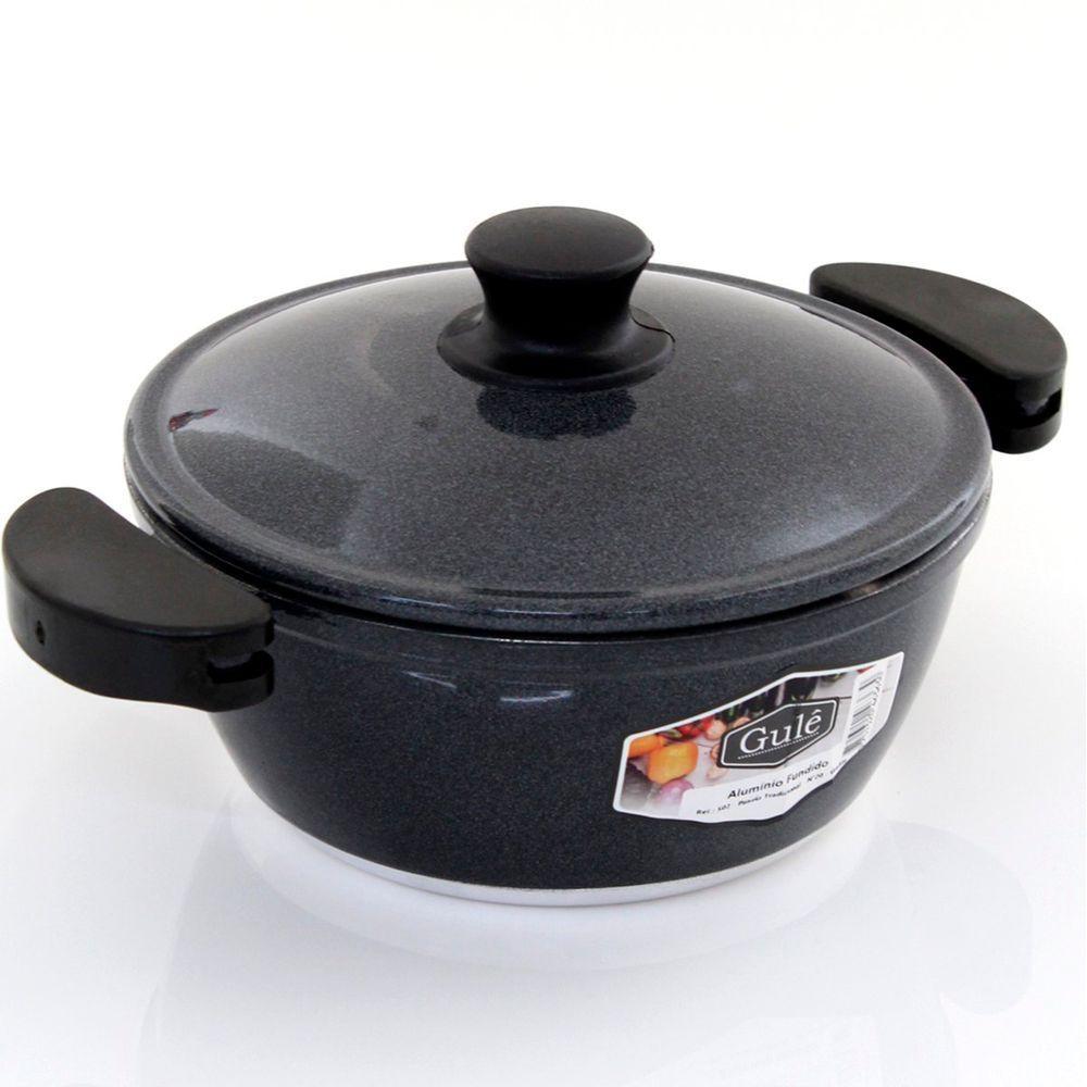 Kit Panelas Gulê Alumínio 2,2l 2,5l 3,5l 3 Peças Grafite - 2