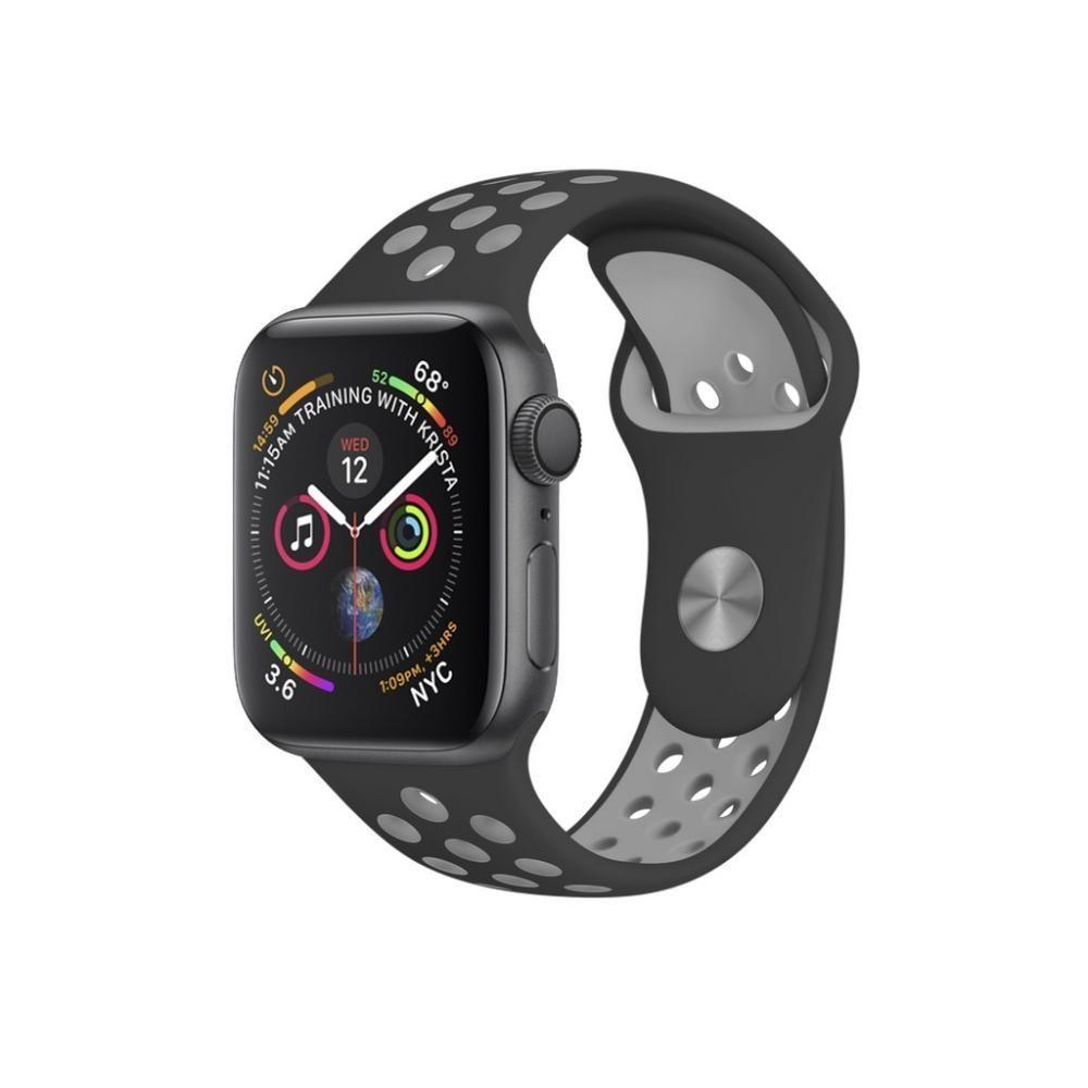 Pulseira Para Apple Watch 42 / 44 / 45Mm Armor Running - Preto - Gshield - 1